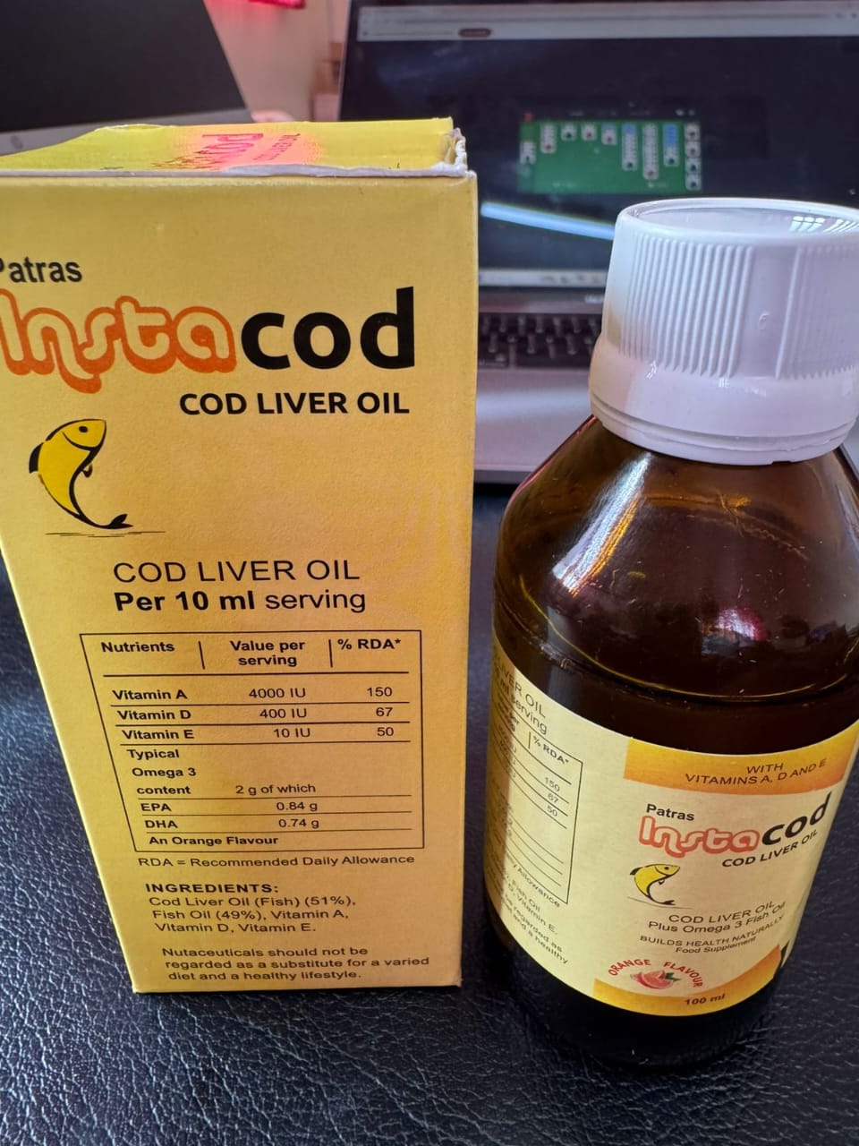 InstaCod Cod Liver Oil